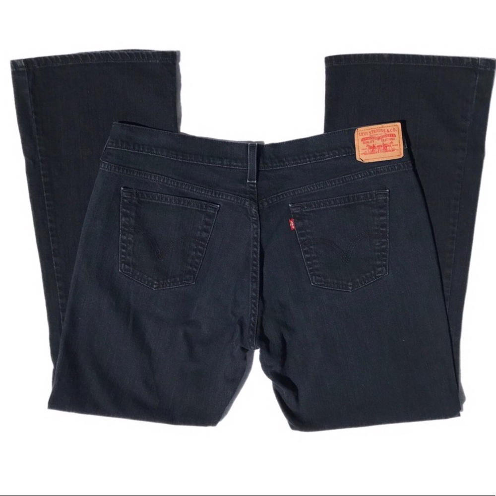 Levis 515 Boot Cut Denim Blue Jeans
